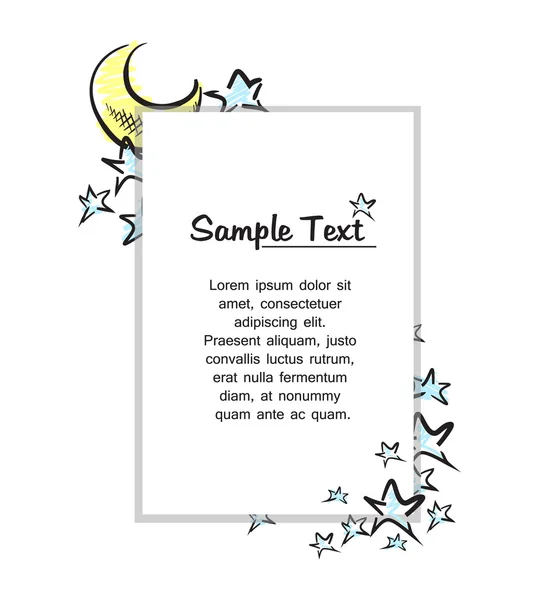 ay ve yıldız çizim