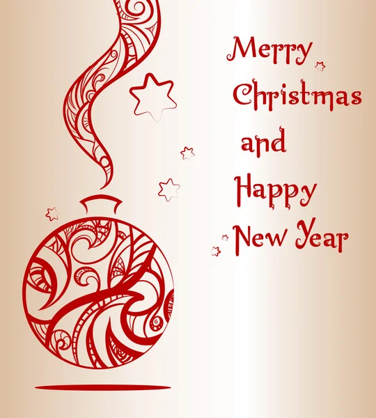 Chrirtmas tebrik kartı