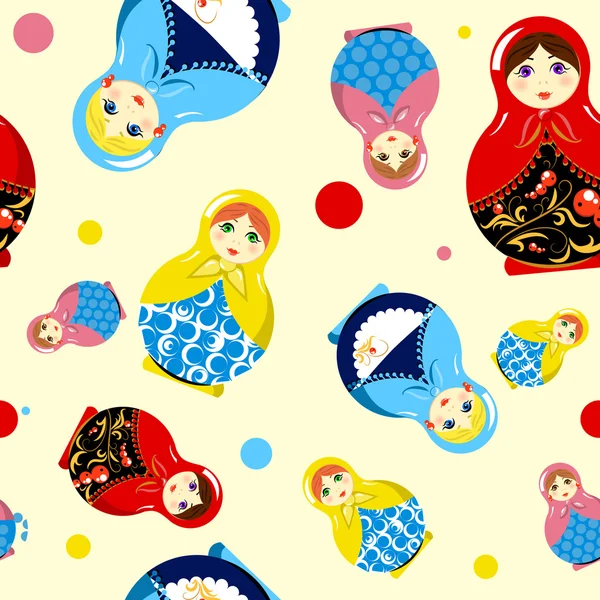 sorunsuz Rus bebekler desen