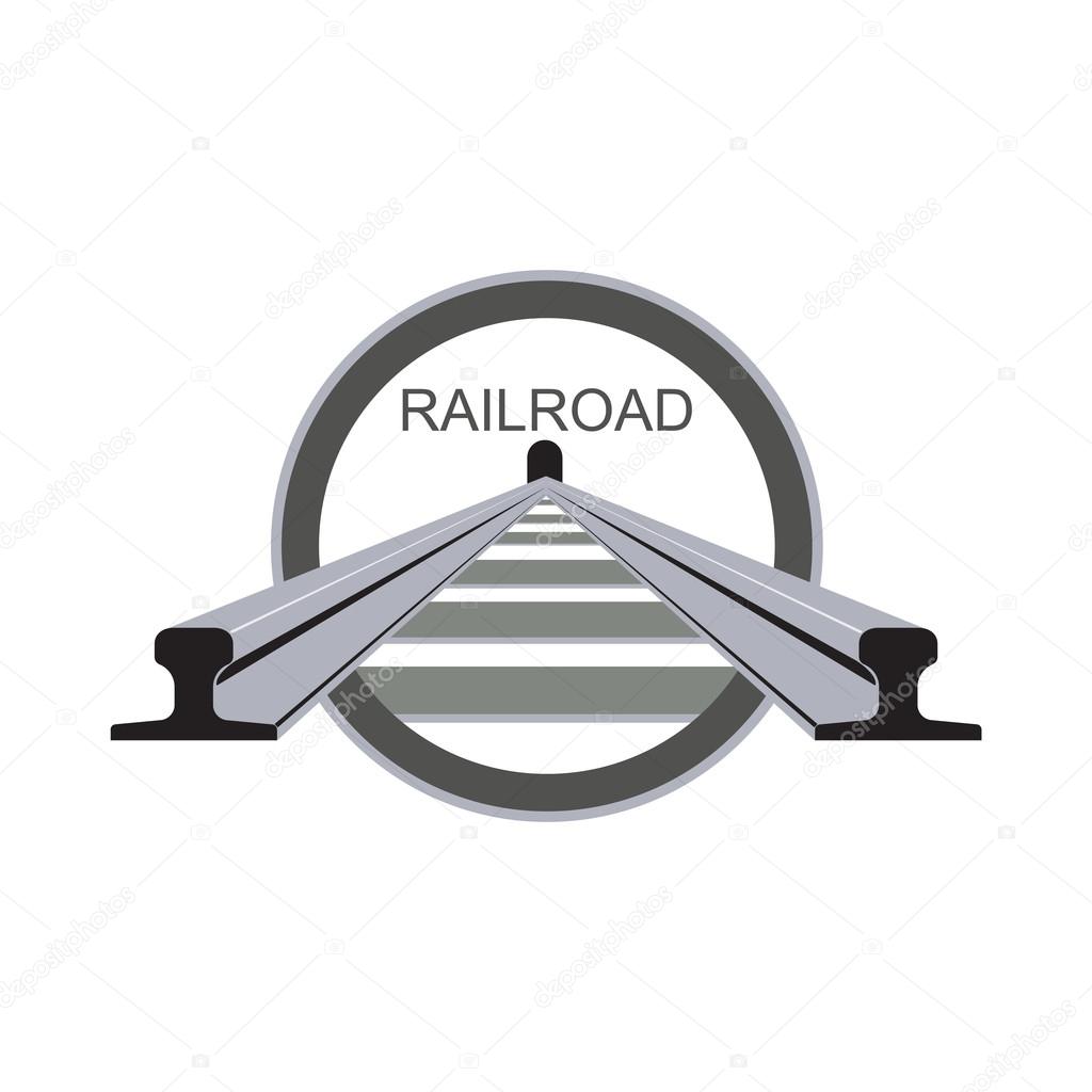 Illustration Logo Railroad