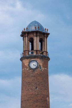 Türkiye 'deki Erzurum kalesinin saat kulesi