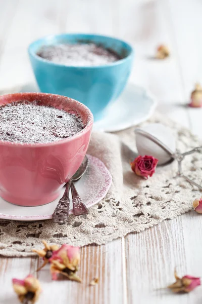 Zelfgemaakte Mug cake — Stockfoto