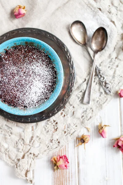 Hausgemachter Becherkuchen — Stockfoto