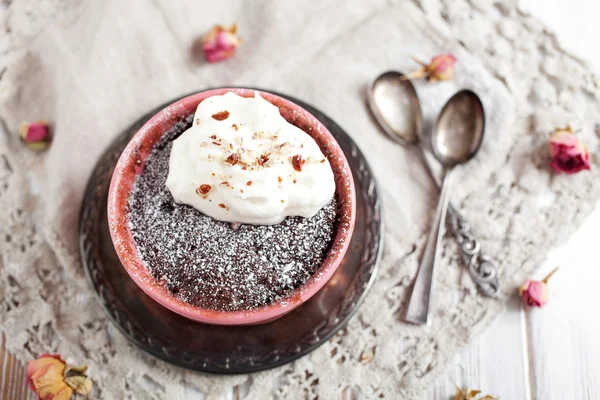 Homemade Mug cake — Stock Photo, Image