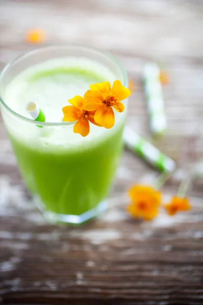 Succo verde sano — Foto Stock