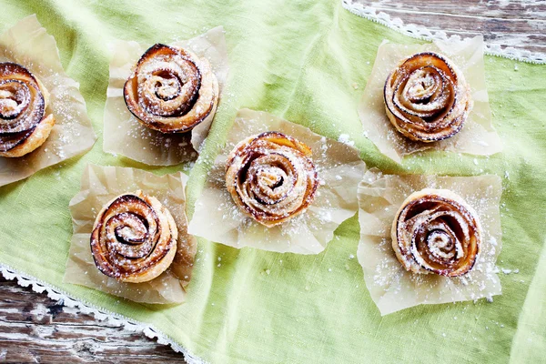 Belas rosas de maçã — Fotografia de Stock