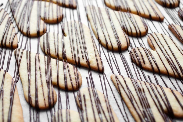 Biscotti al cuore — Foto Stock