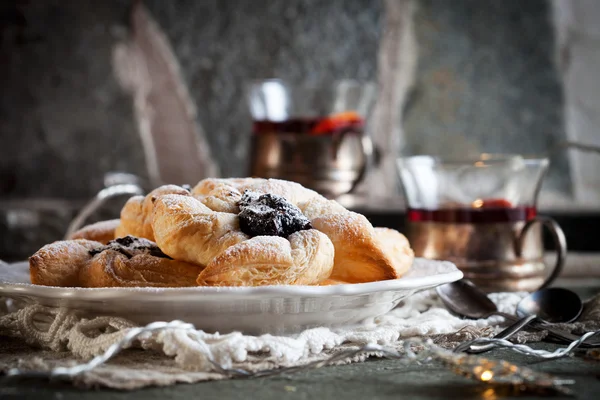 Traditional finnish christmas pastries — Stock Photo, Image