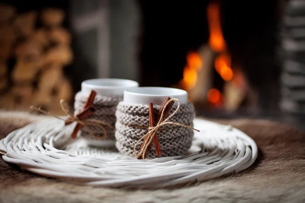 Glögg med kanelstång — Stockfoto