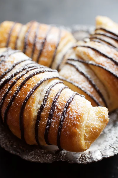 Croissants caseros frescos —  Fotos de Stock