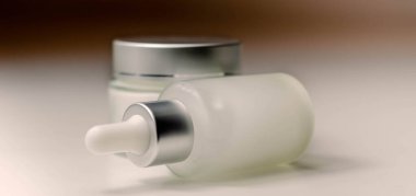 Lüks ve pahalı kırışıklık önleyici kozmetik ürünler, yüz serumu ve kadınlar için kolajen kremi, sağlık