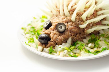 Geleneksel Alman yemeği Mettigel