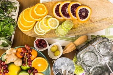 Narenciye infüzyon su Detoks