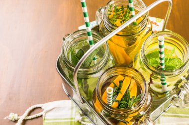 Narenciye infüzyon su Detoks