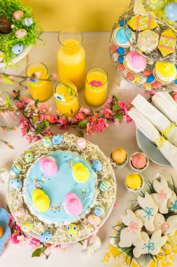 Paskalya brunch tablo