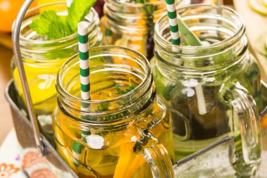 Narenciye infüzyon su Detoks