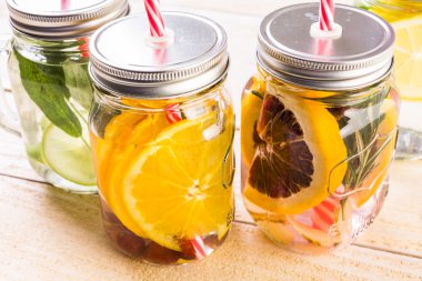 Narenciye infüzyon su Detoks