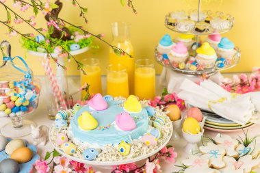 Paskalya brunch tablo