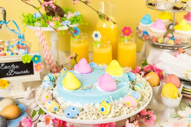 Paskalya brunch tablo