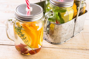 Narenciye infüzyon su Detoks