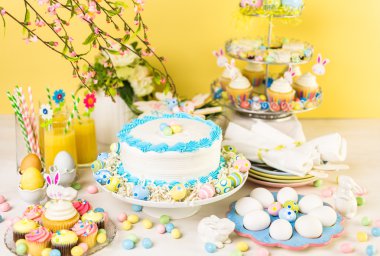 Paskalya brunch tablo