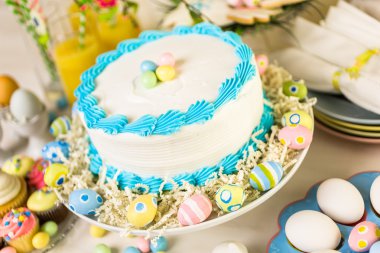 Tatlı tablo Easter için