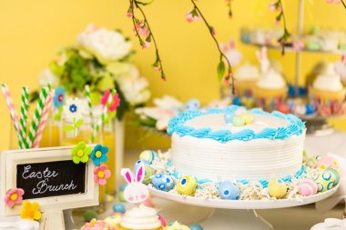 Paskalya brunch Tablo görünümü