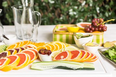 Narenciye infüzyon su Detoks