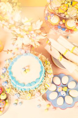 Paskalya brunch Tablo görünümü