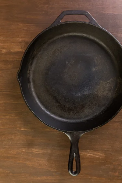 Чавун сковорідку — стокове фото