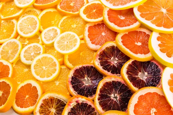 Odmiany owoców cytrusowych — Zdjęcie stockowe