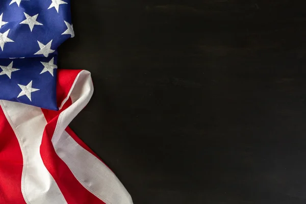 Grande bandeira americana — Fotografia de Stock