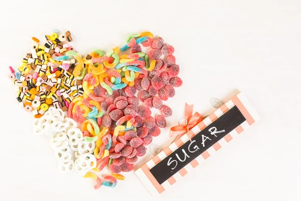 Cerrar Dulces multicolores — Foto de Stock