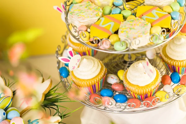 Easter brunch table — Stock Photo, Image