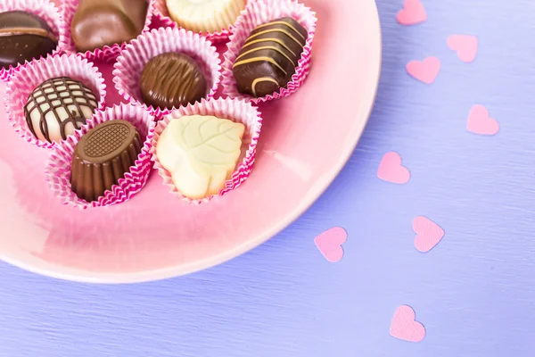 バレンタインデーのチョコレート — ストック写真