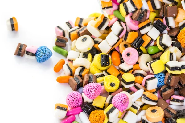 Colorful mini licorice — Stock Photo, Image