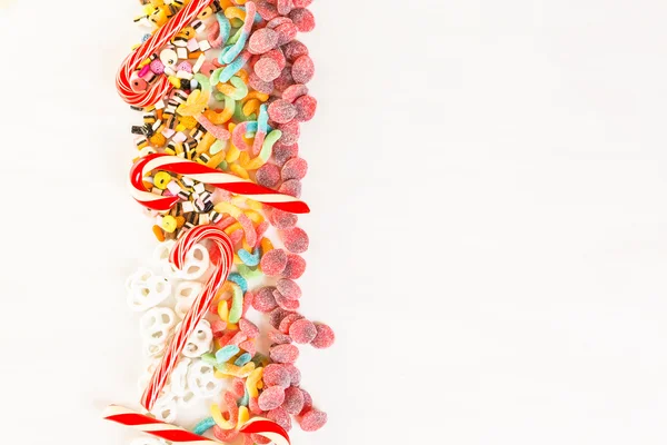 Multicolored candies close up — Stock Photo, Image