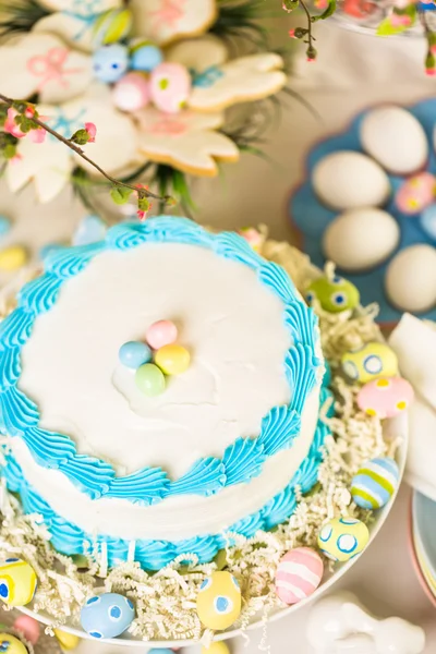 Tavola da dessert per Pasqua — Foto Stock