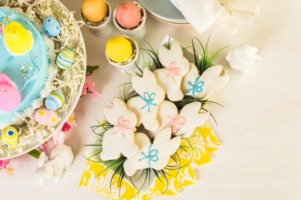 Tatlı tablo, Paskalya brunch — Stok fotoğraf