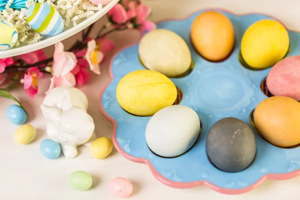 Paskalya brunch Tablo görünümü — Stok fotoğraf