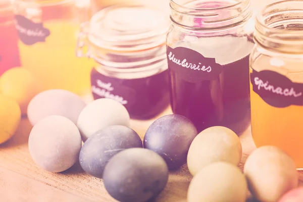 Easter eggs painted — Stock Image Easter eggs painted Stock Photo