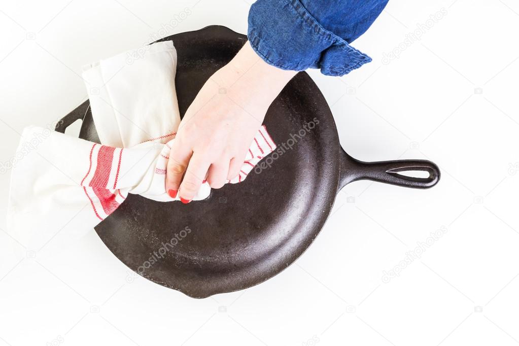 traditional cast iron skillet