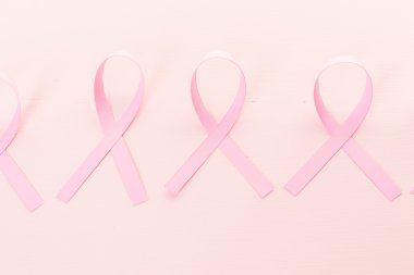 Pembe kurdeleler görünümünü kapat