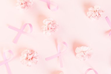 Pembe kurdeleler görünümünü kapat