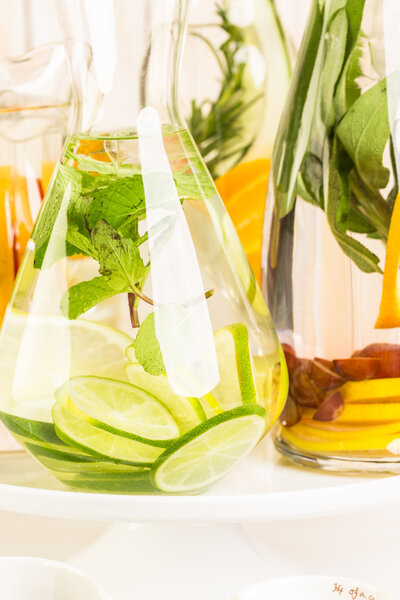 Detox citrus infused water