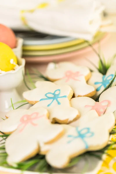 Desserttisch, Osterbrunch — Stockfoto