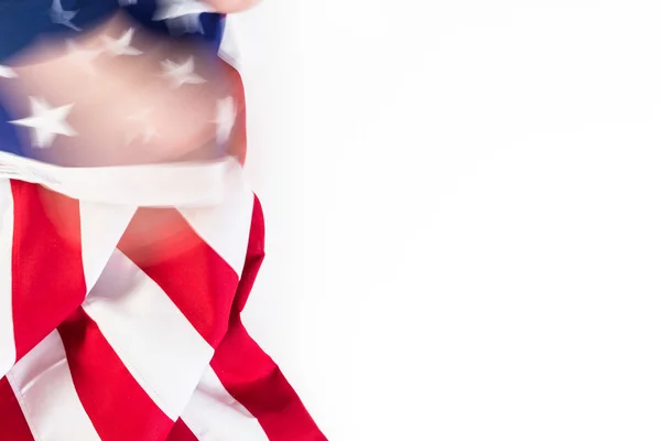 Grote Amerikaanse vlag — Stockfoto