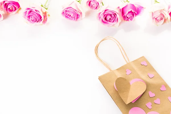 Pink roses close up — Stock Photo, Image