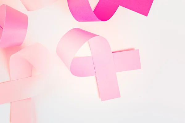 Symbol zdrowia damska różowy taśmy — Zdjęcie stockowe
