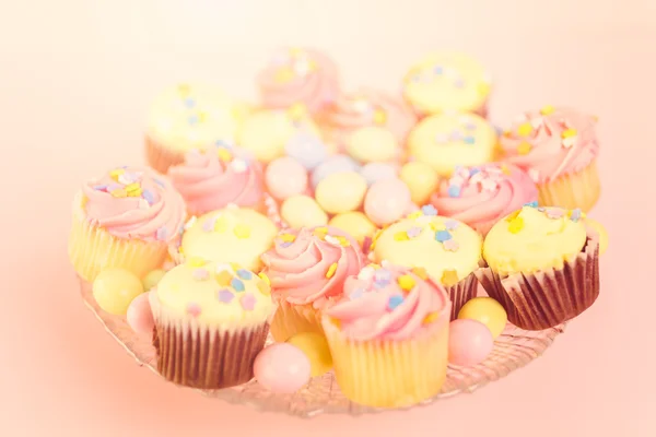Miniature Easter cupcakes — Stock Photo, Image
